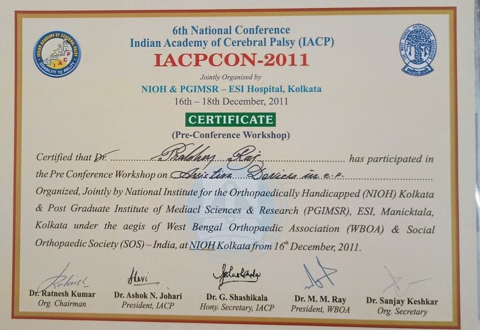 IACPCON 2011 – 6th National Conference IACfP Pre-Conference Workshop