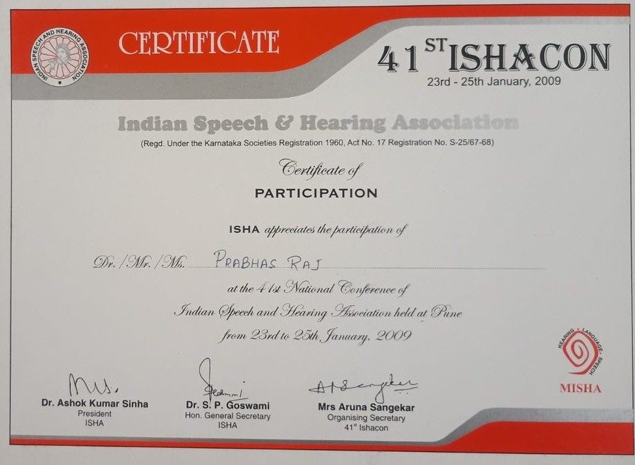 ISHA 41st ISHACON Pune January 2009