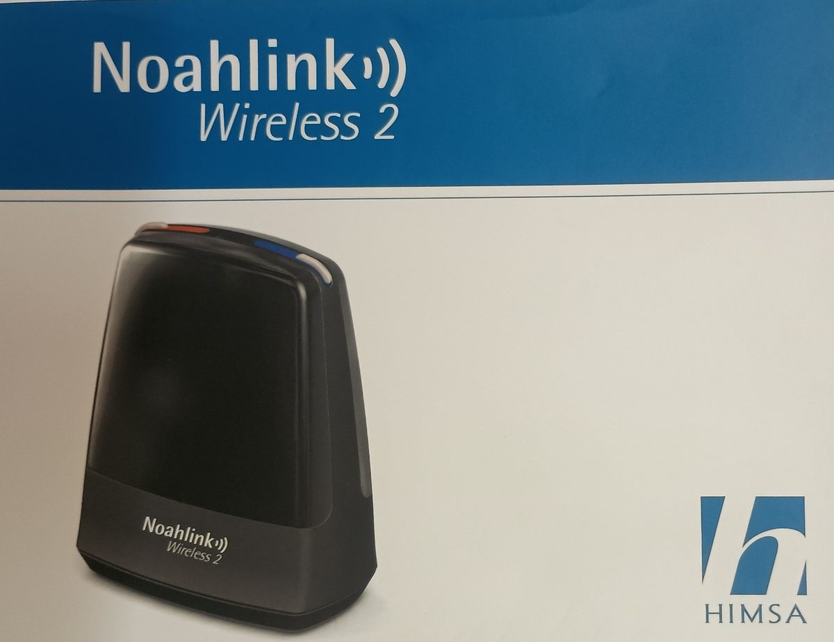 Noahlink Wireless 2 – HIMSA wireless hearing aid programming device used for digital hearing aid fitting