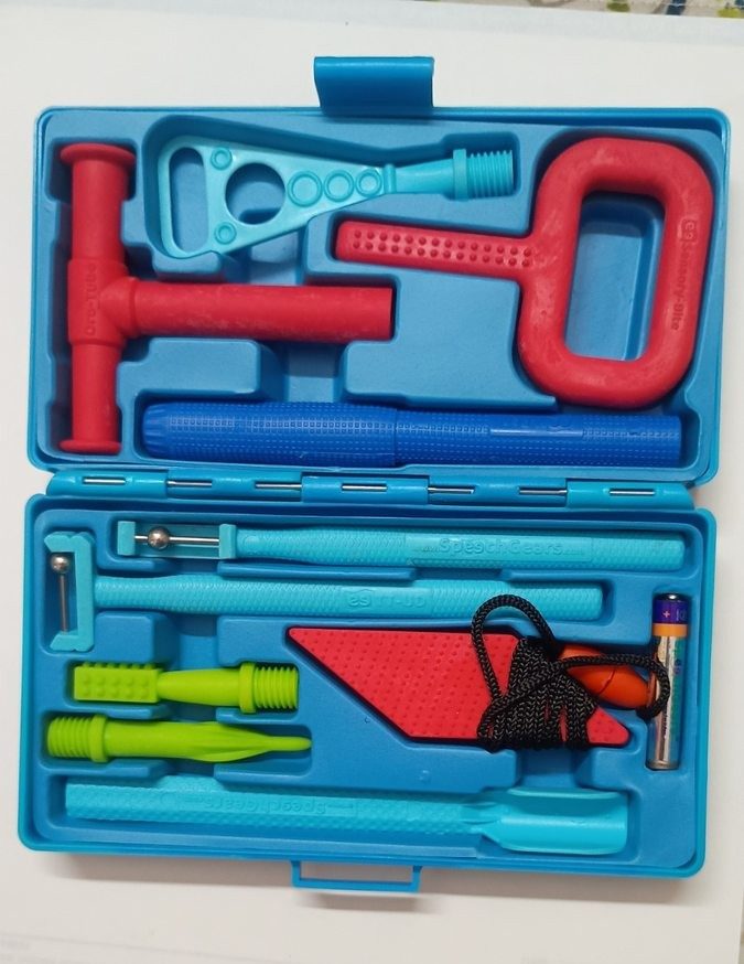 SpeechGears professional speech therapy toolkit used at clinic